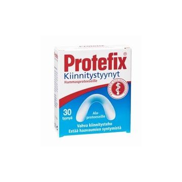 PROTEFIX KIINNITYSTYYNYT ALAPROTEESILLE 30 KPL