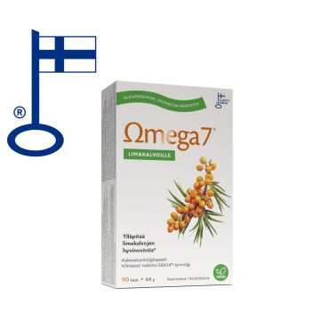 Omega7 Kaksoistyrniöljy FIN 90 kaps