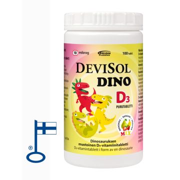 Devisol Dino mix 10 mikrog 100 purutabl