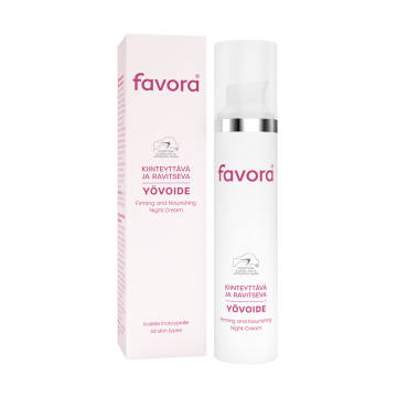 FAVORA KIINTEYTTÄVÄ JA RAVITSEVA YÖVOIDE 50 ML