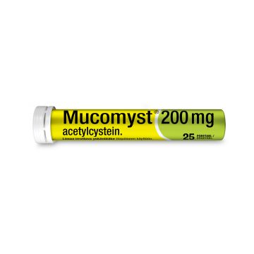 MUCOMYST poretabletti 200 mg 25 kpl