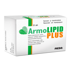 ARMOLIPID PLUS RAVINTOLISÄ, KASVIUUTE- JA VITAMIINIVALMISTE 30 TABL