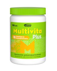 MULTIVITA PLUS MONIVITAMIINI 100 TABL