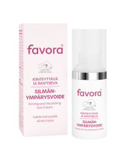 FAVORA KIINTEYTTÄVÄ SILMÄNYMPÄRYSVOIDE 15 ML