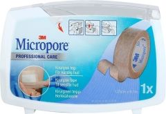 3M Micropore 1,25 cm x 9,1 m ruskea katkokela 1 kpl